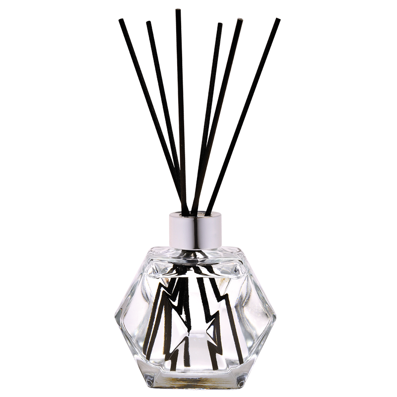 Transparent Geometry scented bouquet fragrance diffuser Zest of